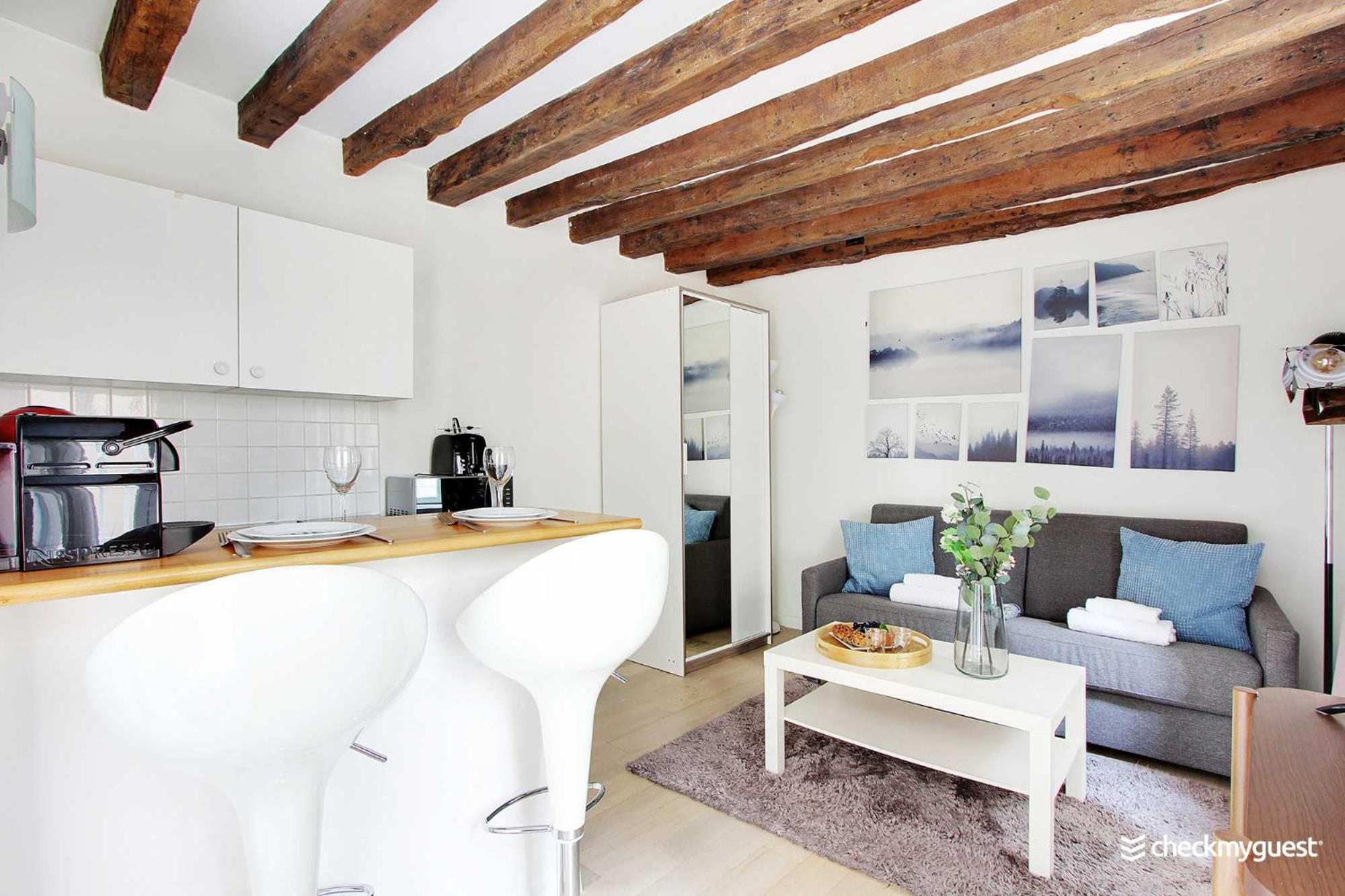 Cozy Studio 2P - Rue Mouffetard Paris Eksteriør billede
