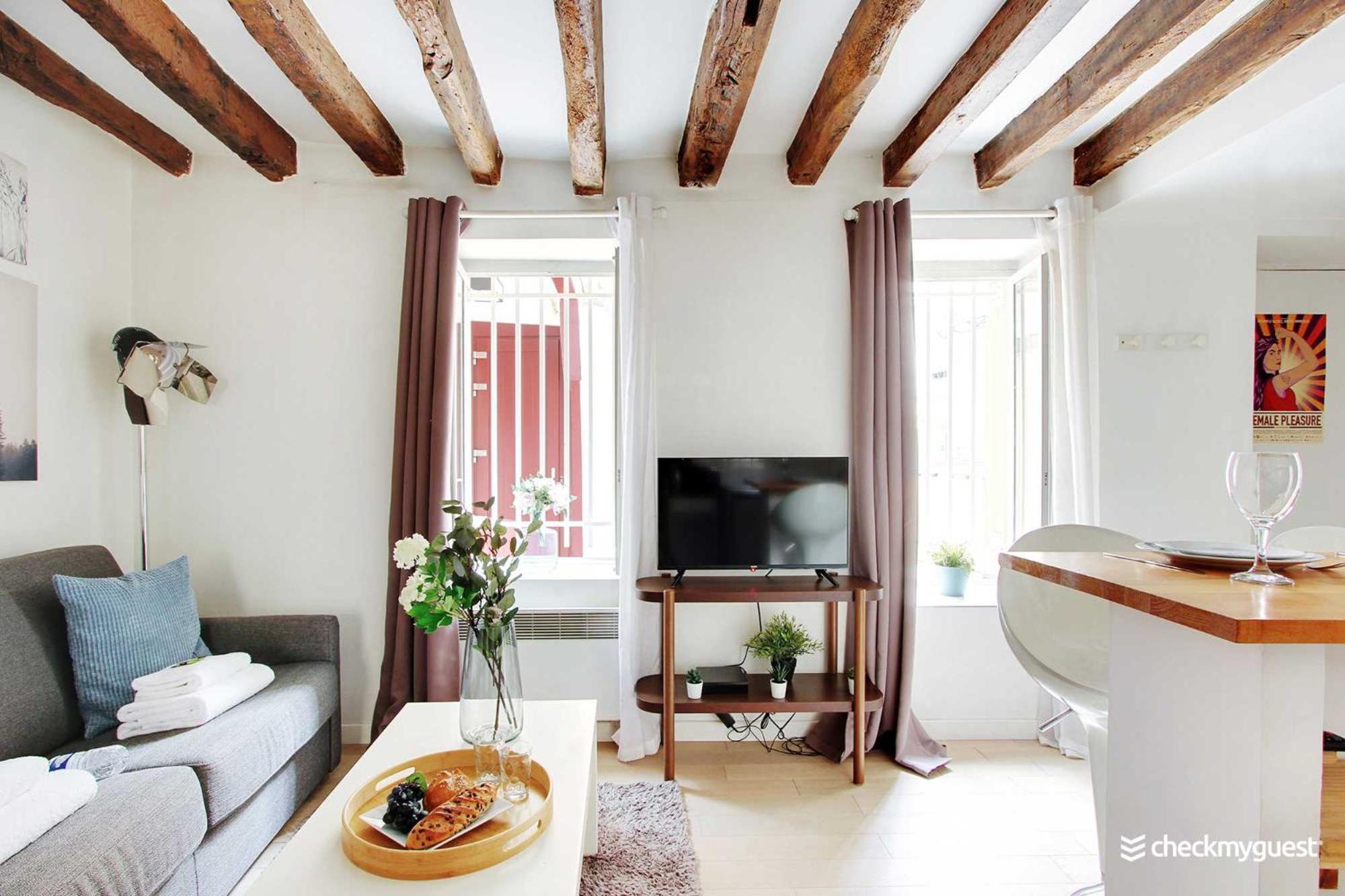 Cozy Studio 2P - Rue Mouffetard Paris Eksteriør billede
